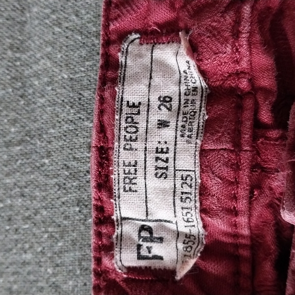 Free people jacquard skinny jean - Picture 6 of 8